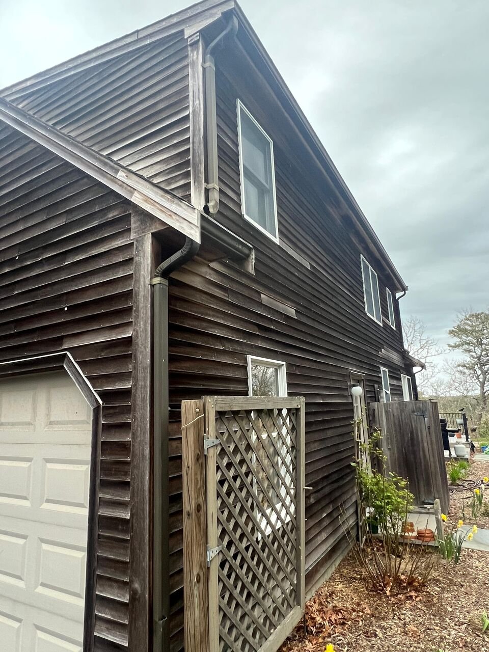 Cedar Siding Transformation